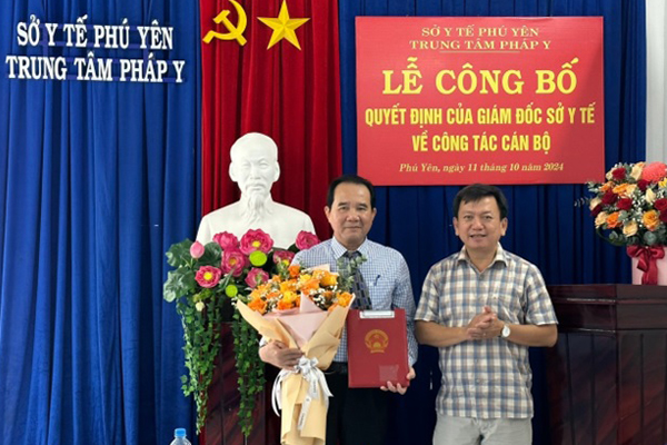 Appointment of Director of Phu Yen Province Forensic Center